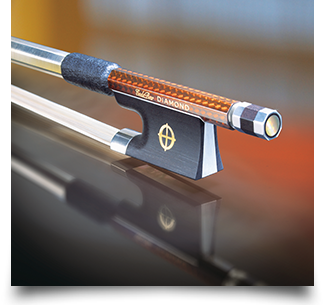 Product image of a CodaBow Diamond Violin Bow