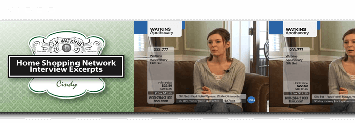 Website Design: for Watkins on Home Shopping Network